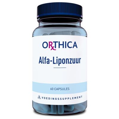 Orthica Alfa liponzuur Orthica Alfa liponzuur 60 capsules - Overige vitaminen/mineralen