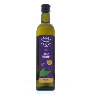 Your Organic Nat Sesamolie 500ml - Voeding