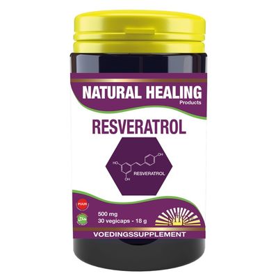 NHP Resveratrol 250 mg puur 30 vcaps - Fytotherapie