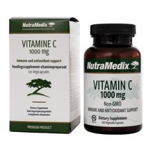 Foto van Nutramedix Vitamine C 1000 mg non-GMO