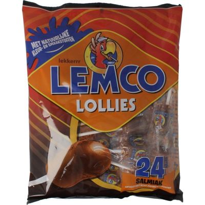 Salmiak lollies 240 gram - Snoep en chocola