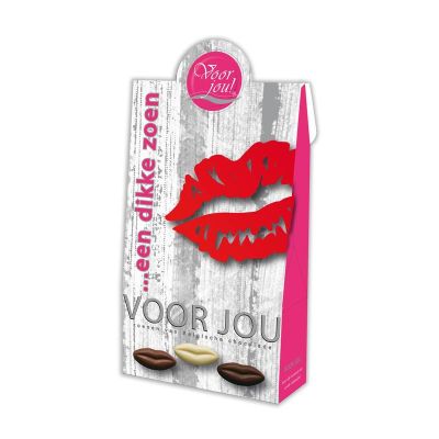Cadeau doos young dikke zoen 100 gram - Snoep en chocola