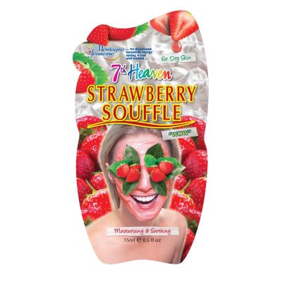 Montagne 7th Heaven gezichtsmasker strawberry souffle 15 Milliliter - Reiniging