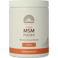 Mattisson MSM poeder vegan
