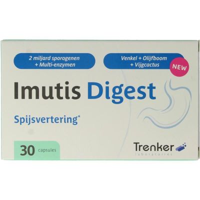 Trenker Imutis digest 30 capsules - Overige vitaminen/mineralen
