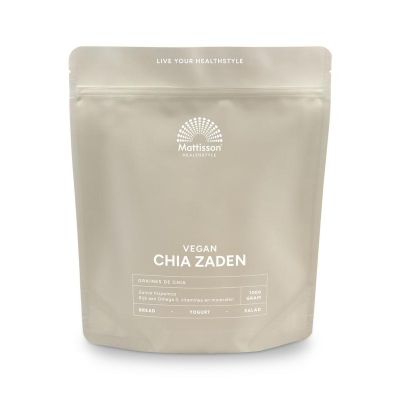 Absolute chia zaad raw 1000 gram - Kruiden
