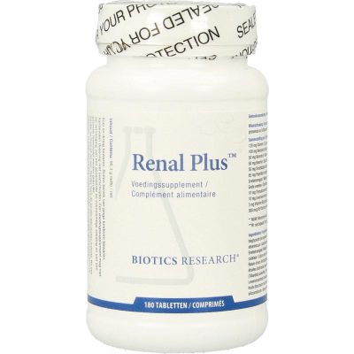 Biotics Renal plus Biotics Renal plus 180 tabletten - Overige vitaminen/mineralen