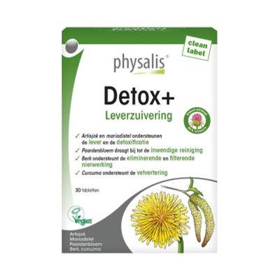 Physalis Detox+ Physalis Detox+ 30 tabletten - Overige vitaminen/mineralen