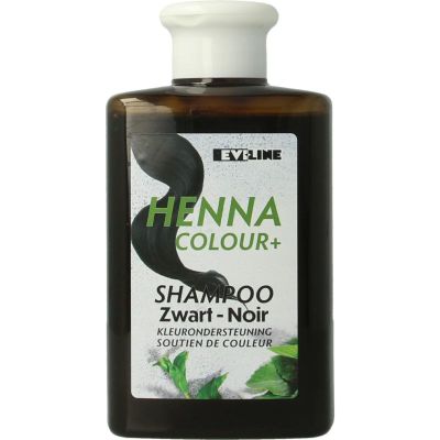 Henna Cure & Care henna cure shamp colour+ zwart