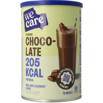 Wecare Shake chocolate 436 gram - Maaltijdvervangers