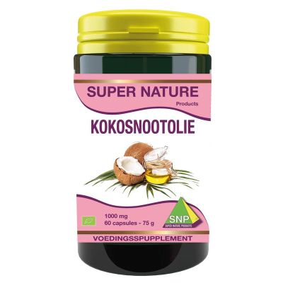 SNP Kokosnootolie 1000 mg 60 capsules - Overige vitaminen/mineralen