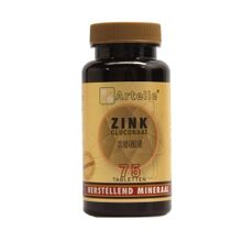 Foto van Artelle Zink gluconaat 25 mg