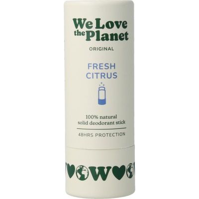 We Love Deodorant stick fresh citrus 40 gram - Deodorant