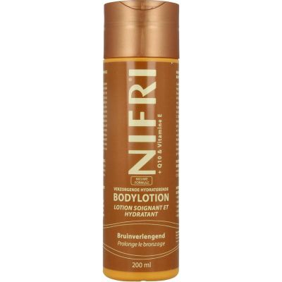 Nifri Bodylotion Q10 vitamine E 200 Milliliter - Zonnebank