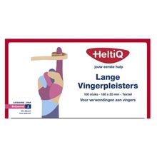 Heltiq Vingerpleister lang textiel 180 x 20 Foto van Heltiq Vingerpleister lang textiel 180 x 20