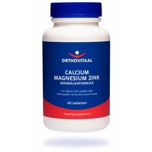 Foto van Orthovitaal Calcium magnesium zink