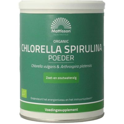 Mattisson Organic chlorella spirulina