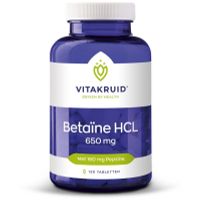 Vitakruid Betaine HCL 650 mg & pepsine 160 mg