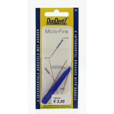Duodent Interdentaal borstel microfine 0.5