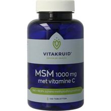 Foto van Vitakruid MSM 1000 mg + vitamine C