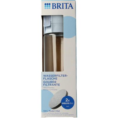 Brita Waterfles vital lichtblauw 1 stuk - Overig huishoudelijk
