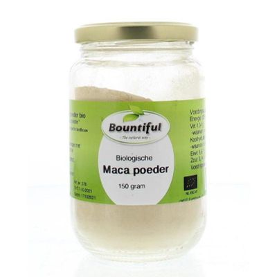 Bountiful Macapoeder bio Bountiful Macapoeder bio 150 gram - Overig reform/levensmiddelen