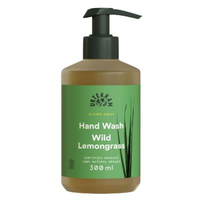 Urtekram Blown away wild lemongrass hand wash 300 Milliliter - Zeep