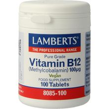 Foto van Lamberts Vitamine B12 100 mcg