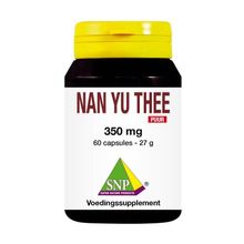 Foto van SNP Nan yu thee 350 mg puur