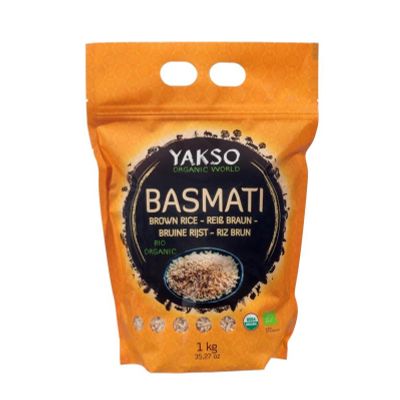 Foto van Yakso Basmati rijst bruin