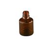 Afbeelding van Druppelflacon kombi bruin glas DIN18 30 ml