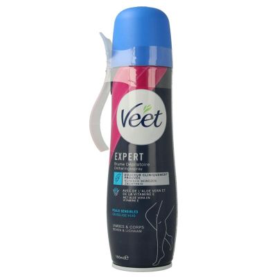Veet Ontharingsspray gevoelige huid 150 Milliliter - Ontharen