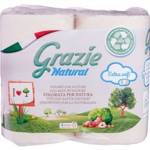 Foto van Grazie Natural Toiletpapier 3-laags