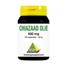 Foto van SNP Chiazaad olie 500 mg