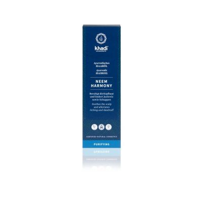 Khadi Ayurvedic hair oil neem harmony 50 Milliliter - Haarolie