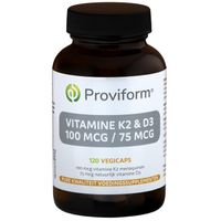 Proviform Vitamine K2 100mcg & D3 75mcg