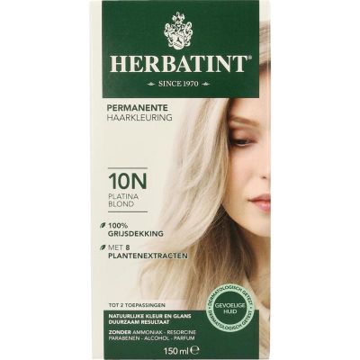 Herbatint 10N Platinum blond 150 Milliliter - Haarkleuring