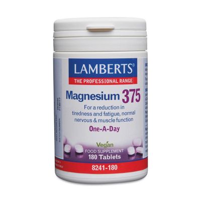 Lamberts Magnesium 375 180 tabletten - Mineralen enkel