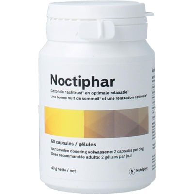 Nutriphyt Noctiphar 60 capsules - Algemeen