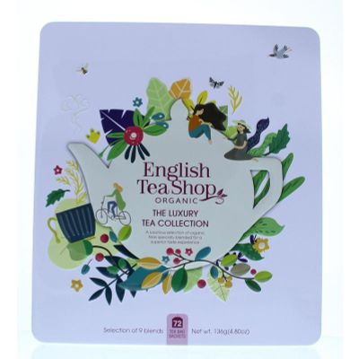 English Tea Shop Luxury tea collection gift tin bio