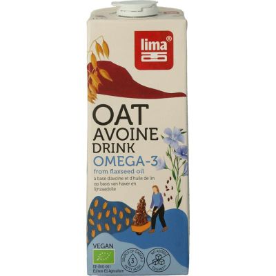 Lima Oat omega 3 bio Lima Oat omega 3 bio 1000 Milliliter - Dranken