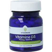 Foto van Vitakruid Vitamine D3 75 mcg / 3000 IE