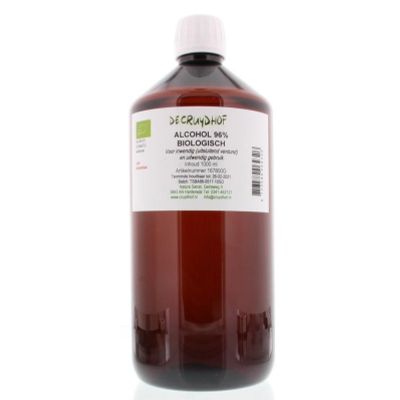 Cruydhof Alcohol 96% inwendig en uitwendig 1000ML - Gezondheidsproducten