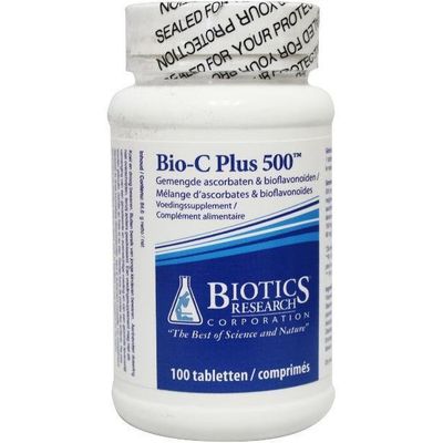 Biotics Bio C Plus 500 ascorbaten