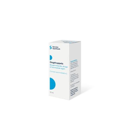 Service Apotheek Oogdruppels conserveermiddelvrij 10 Milliliter - Oogverzorging