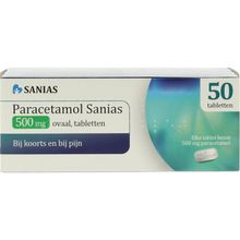 Foto van Paracetamol 500 mg oval