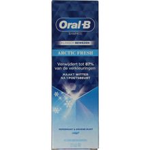 Oral B Tandpasta 3D white arctic fresh Foto van Oral B Tandpasta 3D white arctic fresh
