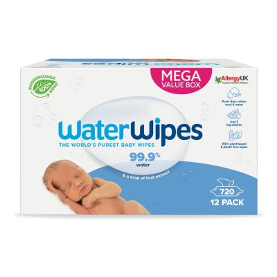 Waterwipes Babydoekjes 12-pak