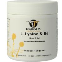 Groene Os L-Lysine en Vitamine B6 hond/kat