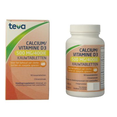 Teva Calcium/Vitamine D 500mg/400IE